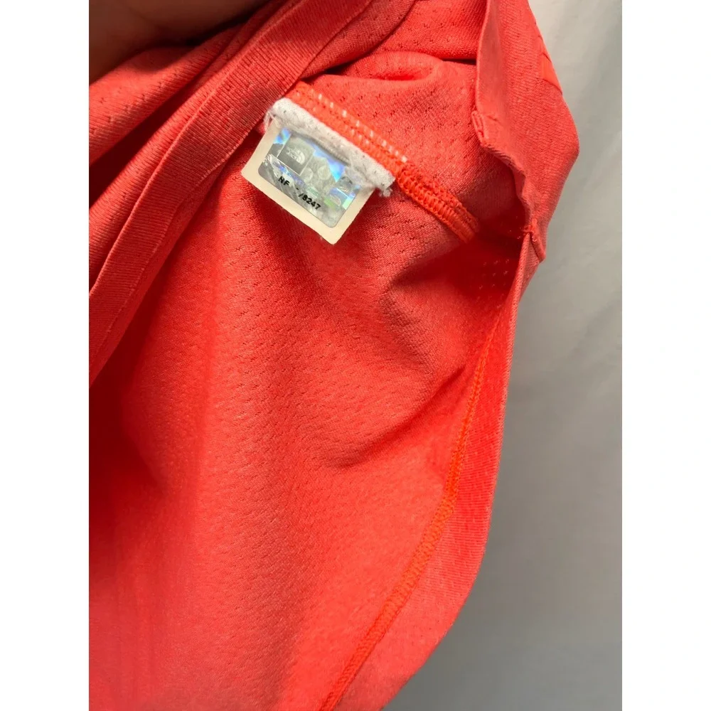 The North Face Mountain Athletics FlashDry-XD V-Neck Training Shirt NeonOrange L - Picture 4 of 5